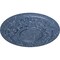 Ekena Millwork Jackson Ceiling Medallion (Fits Canopies up to 13 1/2"), 32 3/4"OD x 2 1/2"P, Americana Crackle CM32JAAMC - alternate 3